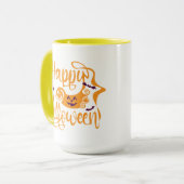 Happy Halloween bats jack o lantern Mok (Voorkant links)