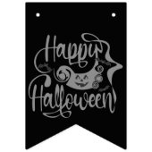 Happy Halloween bats jack o lantern Vlaggetjes (Tweede vlag)