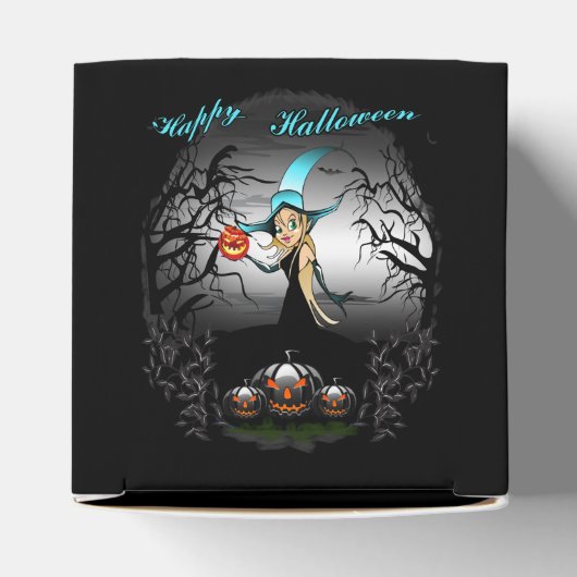 Happy Halloween Bedankdoosjes (Bovenkant)