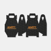 Happy Halloween Bedankdoosjes (Uitgevouwen)