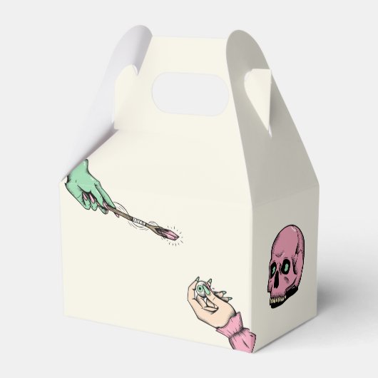 Happy Halloween Bedankdoosjes (Achterkant)