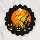 Happy Halloween Bedankjes Labels (Voorkant)