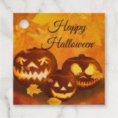 Happy Halloween Bedankjes Labels (Voorkant)