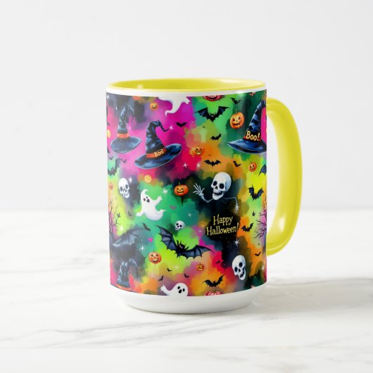 Happy Halloween beroemd gemaakt door Natasha Us Mok (Voorkant rechts)