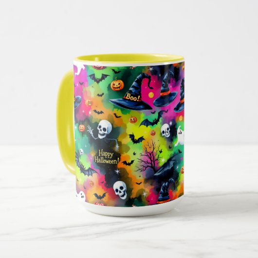 Happy Halloween beroemd gemaakt door Natasha Us Mok (Voorkant links)