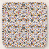 Happy Halloween Beverage Coaster Bier Onderzetter (Voorkant)