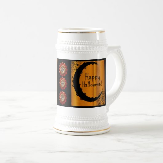 Happy Halloween Bierpul (Voorkant rechts)