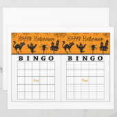 Happy Halloween bingo (Voorkant / Achterkant)