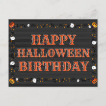 Happy Halloween Birthday