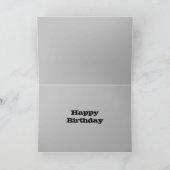 Happy Halloween Birthday Kaart (Binnen)