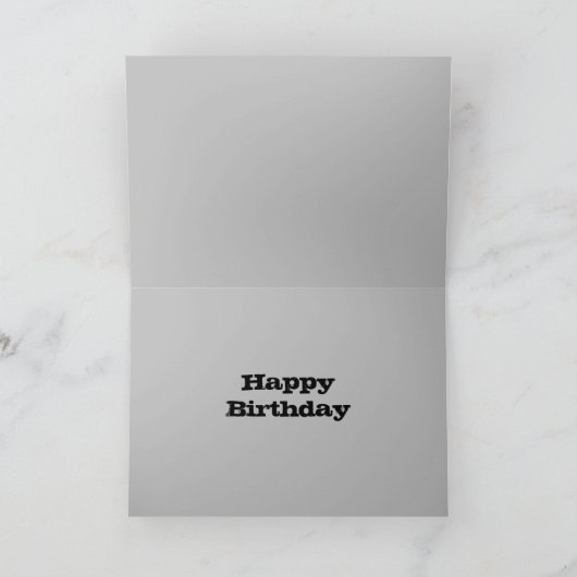 Happy Halloween Birthday Kaart (Binnen)