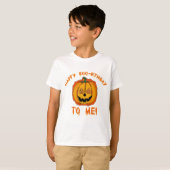 Happy Halloween Birthday T-shirts en cadeautjes (Voorkant volledig)