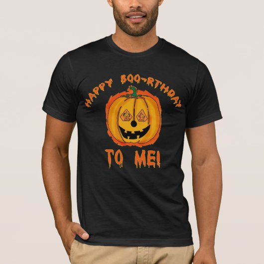 Happy Halloween Birthday T-shirts en cadeautjes (Voorkant)
