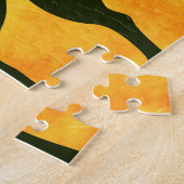 Happy Halloween Black cat, owl, pompoenen Legpuzzel (Zijkant)