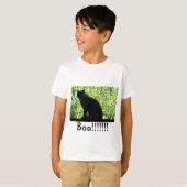 Happy Halloween Black Cat T-shirt (Voorkant volledig)