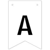 Happy Halloween Black en White Vlaggetjes (Derde vlag)