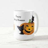 Happy Halloween Black Kat Mok (Voorkant rechts)