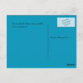Happy Halloween Black Spider op internet Briefkaart (Achterkant)