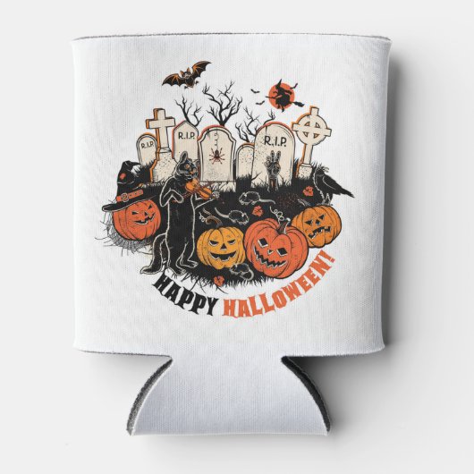 Happy Halloween Blikjeskoeler (Voorkant)