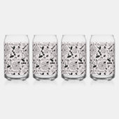 Happy Halloween Blikvorm Glas (Voorkant)