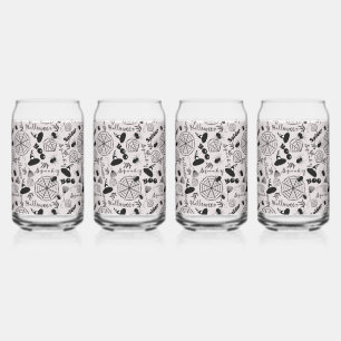 Happy Halloween Blikvorm Glas