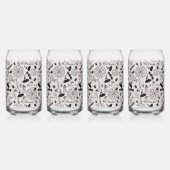 Happy Halloween Blikvorm Glas (Links)