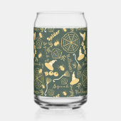 Happy Halloween Blikvorm Glas (Achterkant)