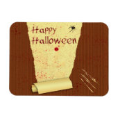 Happy Halloween Bloody Wallpaper Magneet (Horizontaal)