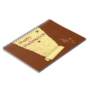 Happy Halloween Bloody Wallpaper Notitieboek
