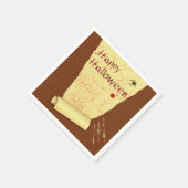 Happy Halloween Bloody Wallpaper Servetten (Hoek)