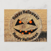 Happy Halloween Boer Rancher Hey Trick or treat Briefkaart (Voorkant)