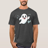 Happy Halloween Boo Ghost T-shirt (Voorkant)
