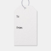 Happy Halloween Boston Terrier Dogs Cadeaulabel (Achterkant)