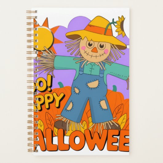 Happy Halloween boy Planner (Voorkant)