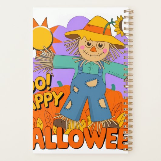 Happy Halloween boy  Planner (Achterkant)