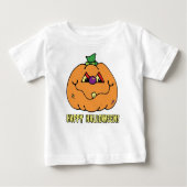 Happy Halloween Boy Pumpkin T-shirt (Voorkant)