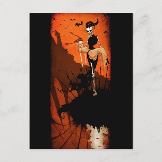 Happy Halloween Briefkaart (Voorkant)