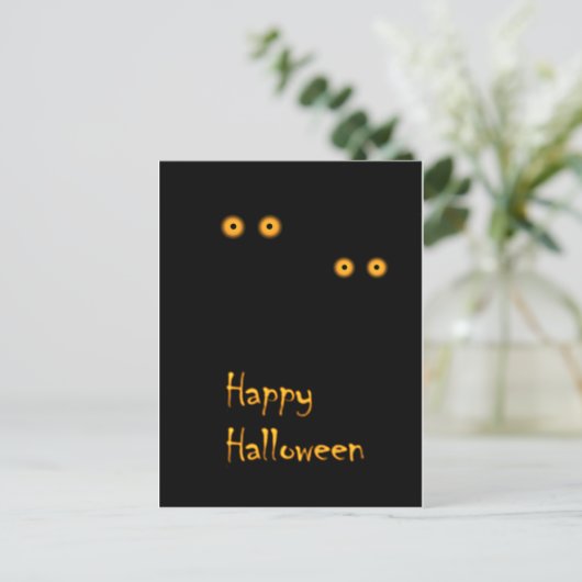Happy Halloween Briefkaart (Staand voorkant)