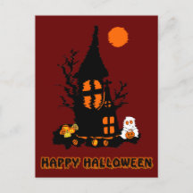 Happy Halloween Briefkaart