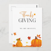 Happy Halloween Briefkaart (Voorkant / Achterkant)