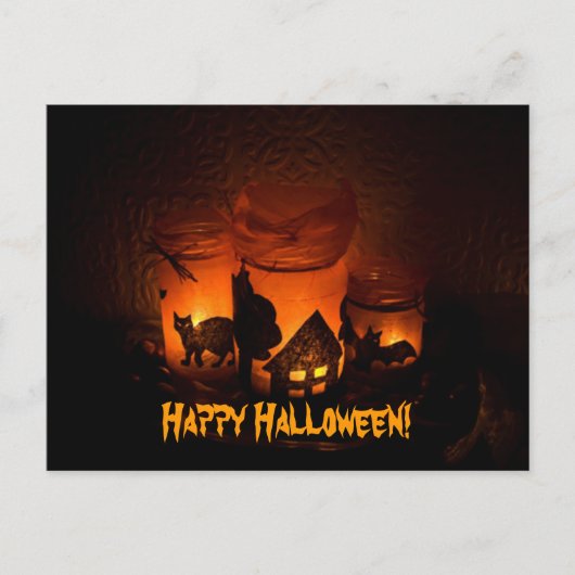 Happy Halloween! Briefkaart (Voorkant)