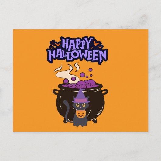 Happy Halloween Briefkaart (Voorkant)
