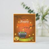 Happy Halloween Briefkaart (Staand voorkant)