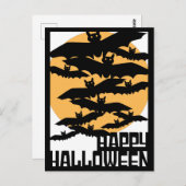 Happy Halloween Briefkaart (Voorkant / Achterkant)
