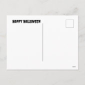 Happy Halloween briefkaart (Achterkant)