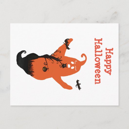 Happy Halloween Briefkaart (Voorkant)