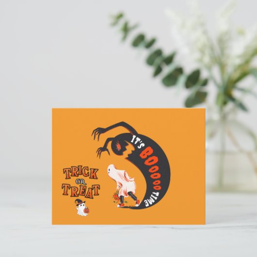 Happy Halloween Briefkaart (Staand voorkant)