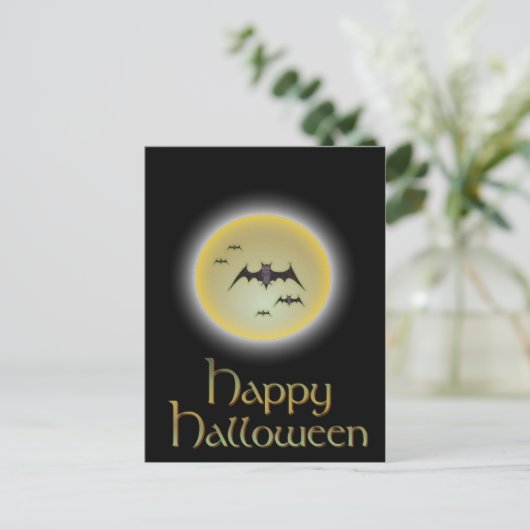 Happy Halloween Briefkaart (Staand voorkant)