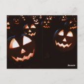 Happy Halloween Briefkaart (Achterkant)