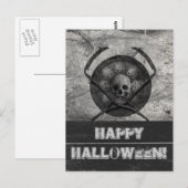 Happy Halloween Briefkaart (Voorkant / Achterkant)